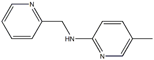 5-methyl-N-(pyridin-2-ylmethyl)pyridin-2-amine Structure