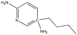 5-N-butylpyridine-2,5-diamine Struktur