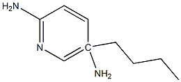 5-N-butylpyridine-2,5-diamine 化学構造式