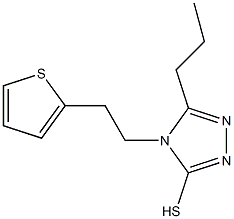5-propyl-4-[2-(thiophen-2-yl)ethyl]-4H-1,2,4-triazole-3-thiol