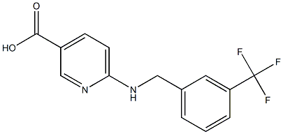 6-({[3-(trifluoromethyl)phenyl]methyl}amino)pyridine-3-carboxylic acid