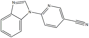 6-(1H-benzimidazol-1-yl)nicotinonitrile Structure