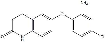 6-(2-amino-4-chlorophenoxy)-1,2,3,4-tetrahydroquinolin-2-one