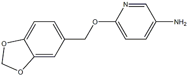 6-(2H-1,3-benzodioxol-5-ylmethoxy)pyridin-3-amine