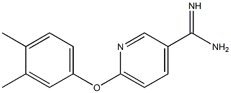 6-(3,4-dimethylphenoxy)pyridine-3-carboximidamide