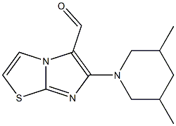 6-(3,5-dimethylpiperidin-1-yl)imidazo[2,1-b][1,3]thiazole-5-carbaldehyde