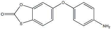  6-(4-aminophenoxy)-2H-1,3-benzoxathiol-2-one