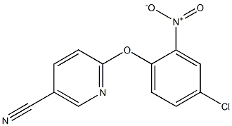 6-(4-chloro-2-nitrophenoxy)nicotinonitrile