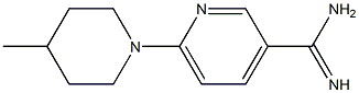 6-(4-methylpiperidin-1-yl)pyridine-3-carboximidamide