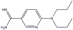 6-(dipropylamino)pyridine-3-carboximidamide 结构式