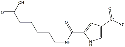 6-{[(4-nitro-1H-pyrrol-2-yl)carbonyl]amino}hexanoic acid|