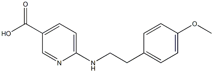 6-{[2-(4-methoxyphenyl)ethyl]amino}pyridine-3-carboxylic acid