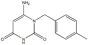  6-amino-1-[(4-methylphenyl)methyl]-1,2,3,4-tetrahydropyrimidine-2,4-dione