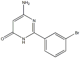  6-amino-2-(3-bromophenyl)-3,4-dihydropyrimidin-4-one