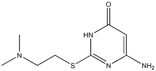  6-amino-2-{[2-(dimethylamino)ethyl]sulfanyl}-3,4-dihydropyrimidin-4-one