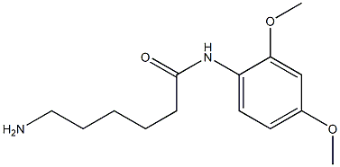6-amino-N-(2,4-dimethoxyphenyl)hexanamide