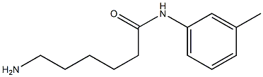 6-amino-N-(3-methylphenyl)hexanamide