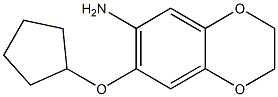  7-(cyclopentyloxy)-2,3-dihydro-1,4-benzodioxin-6-amine