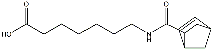 7-[(bicyclo[2.2.1]hept-5-en-2-ylcarbonyl)amino]heptanoic acid 结构式