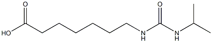 7-[(propan-2-ylcarbamoyl)amino]heptanoic acid 结构式