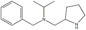 benzyl(propan-2-yl)(pyrrolidin-2-ylmethyl)amine