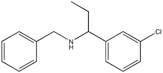 benzyl[1-(3-chlorophenyl)propyl]amine