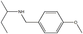 butan-2-yl[(4-methoxyphenyl)methyl]amine Structure