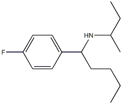 butan-2-yl[1-(4-fluorophenyl)pentyl]amine