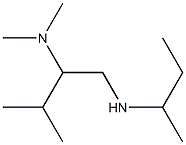 butan-2-yl[2-(dimethylamino)-3-methylbutyl]amine 化学構造式