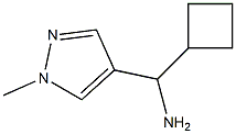 cyclobutyl(1-methyl-1H-pyrazol-4-yl)methanamine