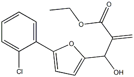 ethyl 2-{[5-(2-chlorophenyl)furan-2-yl](hydroxy)methyl}prop-2-enoate