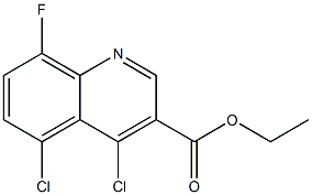  ethyl 4,5-dichloro-8-fluoroquinoline-3-carboxylate