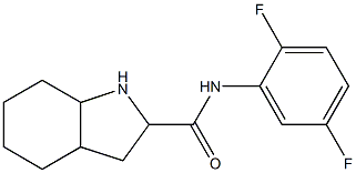 N-(2,5-difluorophenyl)octahydro-1H-indole-2-carboxamide