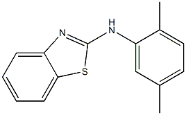 N-(2,5-dimethylphenyl)-1,3-benzothiazol-2-amine Structure