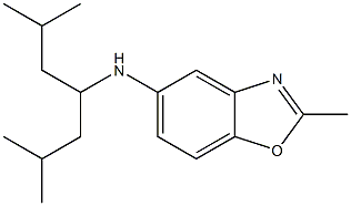  N-(2,6-dimethylheptan-4-yl)-2-methyl-1,3-benzoxazol-5-amine