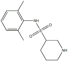 N-(2,6-dimethylphenyl)piperidine-3-sulfonamide Struktur