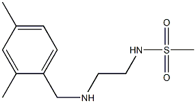 N-(2-{[(2,4-dimethylphenyl)methyl]amino}ethyl)methanesulfonamide