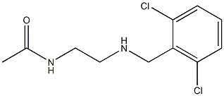 N-(2-{[(2,6-dichlorophenyl)methyl]amino}ethyl)acetamide