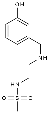 N-(2-{[(3-hydroxyphenyl)methyl]amino}ethyl)methanesulfonamide|