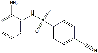N-(2-aminophenyl)-4-cyanobenzene-1-sulfonamide