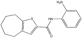 N-(2-aminophenyl)-4H,5H,6H,7H,8H-cyclohepta[b]thiophene-2-carboxamide