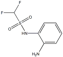 N-(2-aminophenyl)difluoromethanesulfonamide Structure