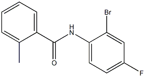 N-(2-bromo-4-fluorophenyl)-2-methylbenzamide