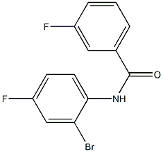 N-(2-bromo-4-fluorophenyl)-3-fluorobenzamide