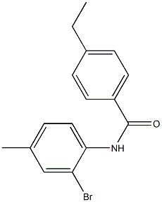 N-(2-bromo-4-methylphenyl)-4-ethylbenzamide|