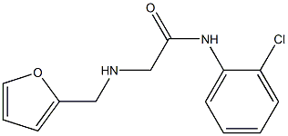 N-(2-chlorophenyl)-2-[(furan-2-ylmethyl)amino]acetamide