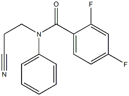 N-(2-cyanoethyl)-2,4-difluoro-N-phenylbenzamide