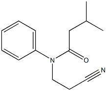 N-(2-cyanoethyl)-3-methyl-N-phenylbutanamide