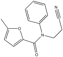 N-(2-cyanoethyl)-5-methyl-N-phenylfuran-2-carboxamide|