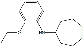 N-(2-ethoxyphenyl)cycloheptanamine 化学構造式